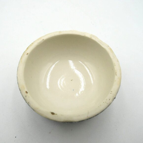 Ginger Jar Vase Lid Blue White Porcelain 5" Phoenix Floral Asian Designs - Picture 10 of 10
